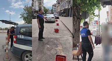 İnegöl'de kaldırım ve yol işgallerine geçit yok