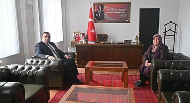 İnhisar Kaymakamı Mücahit Ünal'a hayırlı olsun ziyaretleri sürüyor