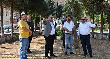 İnönü Belediyesi parkları yenilemeye devam ediyor