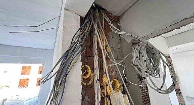 İnşaattan 150 bin liralık kablo hırsızlığı