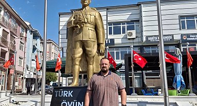 İpsala'nın gururu Mustafa Meriç, Kel Aliço Güreşleri'nde ağa adayı