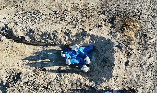Irak'ta DEAŞ'tan kalma toplu mezar kazılmaya başlandı