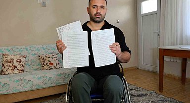 İş kazası sonucu felç kaldı, kazandığı 15 milyonluk tazminatı 6 yıldır alamadı