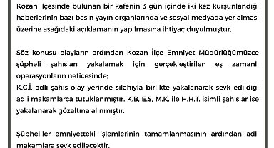 İş yeri kurşunlamasıyla ilgili Adana Valiliği açıklama yaptı