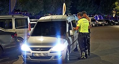 Isparta'da 358 şahıs sorgulandı, 11 araca idari işlem uygulandı