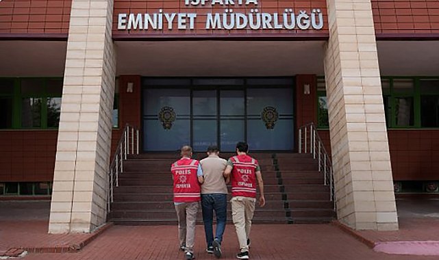 Isparta'da hırsızlık suçundan aranan cezaevi firarisi yakalandı