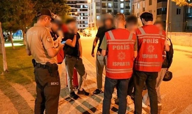 Isparta'da son 1 haftada 25 aranan şahıs yakalandı