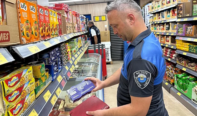 İstanbul Maltepe'den marketlere 'karekod' ve gıda denetimi