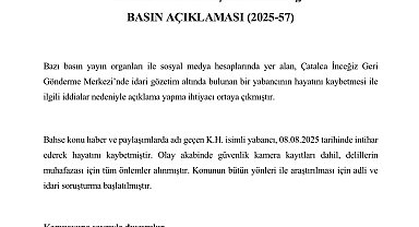 İstanbul Valiliğinden Çatalca'daki iddialarla ilgili açıklama