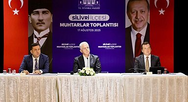 İstanbul Valisi Gül, Silivri'de muhtarlarla bir araya geldi