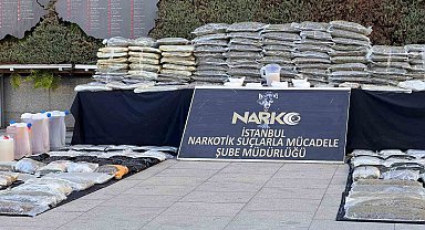 İstanbul'da dev uyuşturucu operasyonu: 512 kilo 786 gram uyuşturucu ele geçirildi
