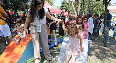 İstanbul'da çocuklar 'oyun her yerde' dedi