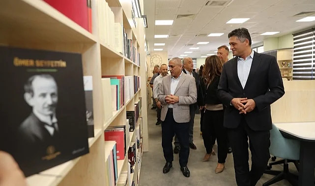 İzmir Aliağa'dan Aziz Sancar Kütüphanesi
