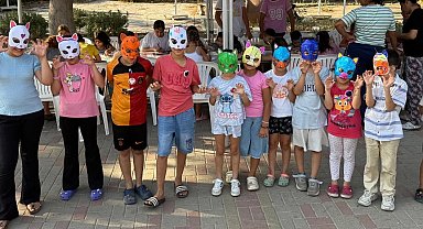 İzmirli çocuklar Belevi'de yazı eğlenerek uğurladı