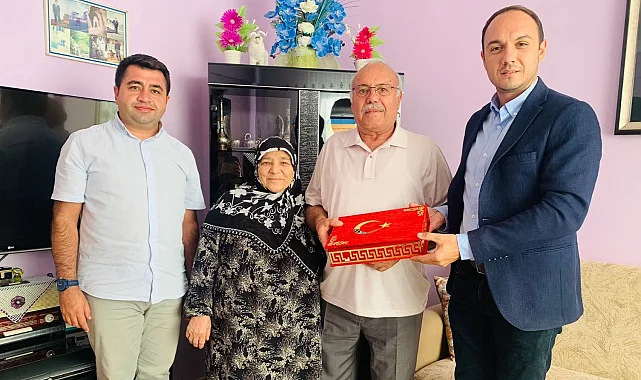 İzmit Belediyesi'nden Kıbrıs gazilerine vefa ziyareti