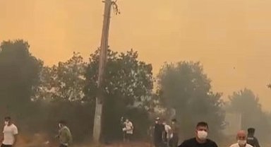 İznik - Karamürsel arasındaki yangın büyüyor