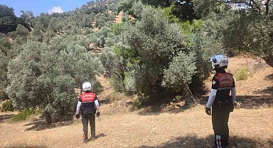 Jandarma Aydın'da yangın nöbetinde