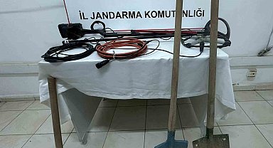 Jandarmadan definecilere suçüstü: 4 gözaltı