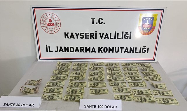 Jandarmadan sahte döviz operasyonu