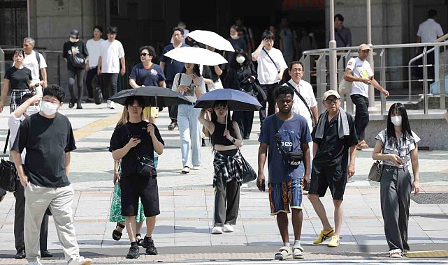 Japonya, 41,8 dereceyle tüm zamanların en sıcak gününü yaşadı