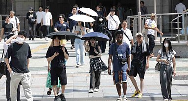 Japonya, 41,8 dereceyle tüm zamanların en sıcak gününü yaşadı