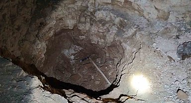 Kaçak kazı yapan şahısları jandarma suçüstü yakaladı