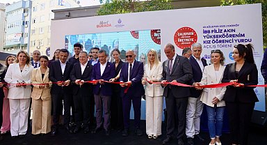 Kadıköy'de Filiz Akın Kız Öğrenci Yurdu hizmete açıldı