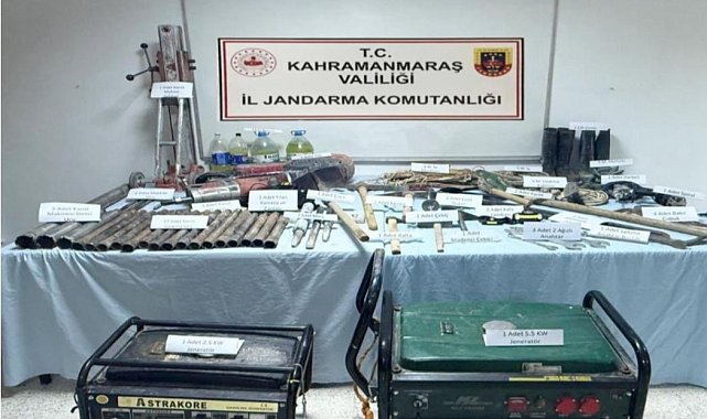Kahramanmaraş'ta jandarmadan huzur operasyonu: 9 tutuklama