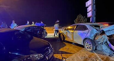Kahramanmaraş'ta trafik kazası: 3 yaralı