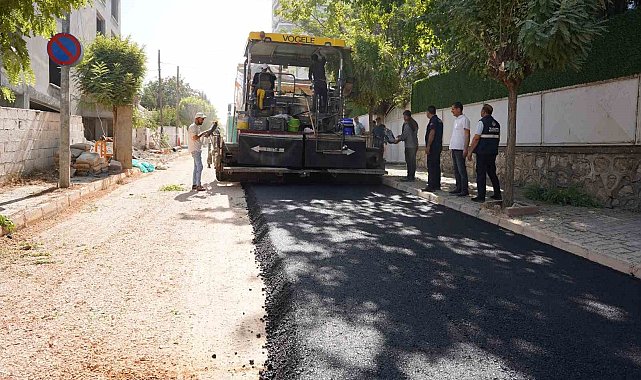 Kahta'da cadde ve sokaklar yenileniyor