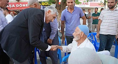 Kahta'da halkla buluşması düzenlendi