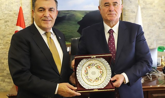 Kamu Başdenetçisi Akarca'dan Başkan Demir'e ziyaret