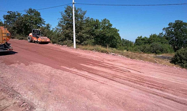 Kandıra'daki grup yolları yenilenerek ulaşıma açıldı