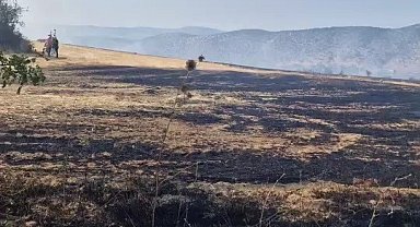 Karabük'te çıkan anız yangını kontrol altına alındı