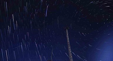 Karabük'te meteor yağmuru görsel şölen oluşturdu