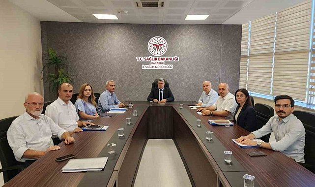 Karabük'te sağlık hizmetleri değerlendirme toplantısı yapıldı