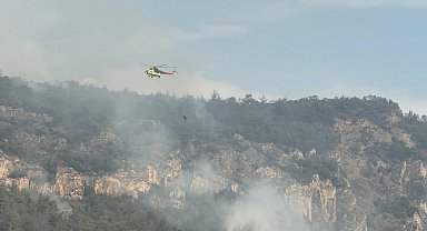 Karabük'teki orman yangını kısmi olarak kontrol altına alındı