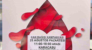 Karacasu'da kan bağışı kampanyası düzenlenecek
