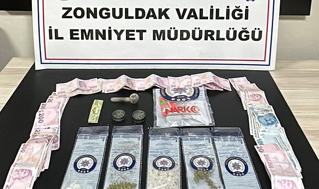 Karadeniz Ereğli ve Kilimli'de narkotik operasyonunda 15 şüpheli yakalandı