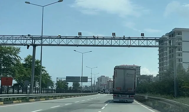 Karadeniz Sahil Yolu'nda trafik EDS ile güvende