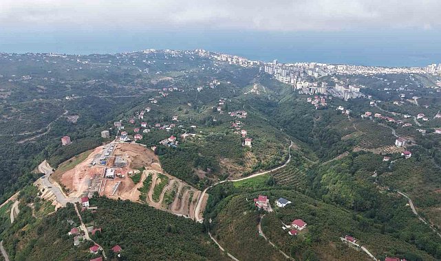 Karadeniz'in en uzun dağ kızağı Trabzon'a yapılıyor