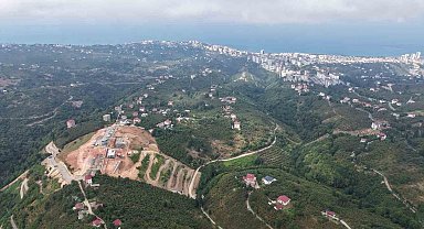 Karadeniz'in en uzun dağ kızağı Trabzon'a yapılıyor