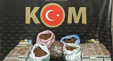 Karaman'da uyuşturucu, kaçak tütün ve ruhsatsız silahlar ele geçirildi