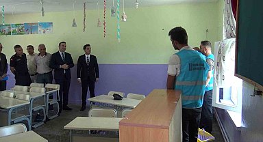Karaman'da yükümlülerden eğitime anlamlı destek