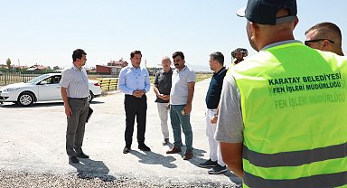 Karatay'da asfalt seferberliği