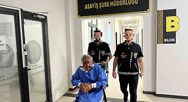 Karısını öldürmüştü, tekerlekli sandalye ile sevk edildiği adliyede tutuklandı