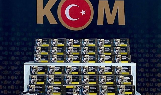 Kars'ta 30 bin Makaron ele geçirildi
