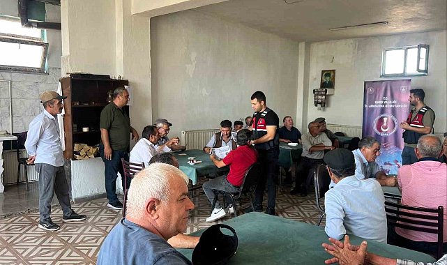 Kars'ta jandarmadan siber farkındalık eğitimi