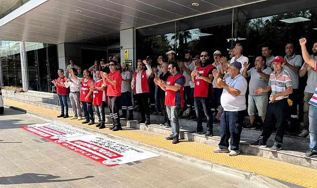 Karşıyaka Belediyesi'nde sular durulmuyor: İşçiler de memurlar da grevde