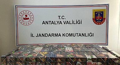 Kaş'ta 22 kilo kaçak nargile tütünü ele geçirildi